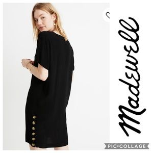 Madewell Side Button Easy Dress - XXL